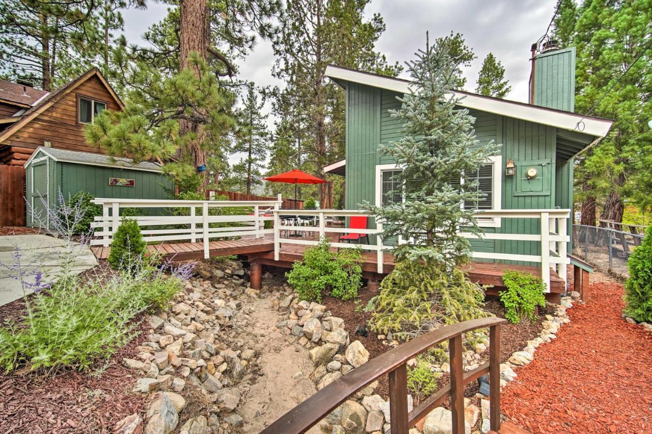 Big Bear Cabin With Spacious Deck And Fireplace! Villa Big Bear City Exterior photo