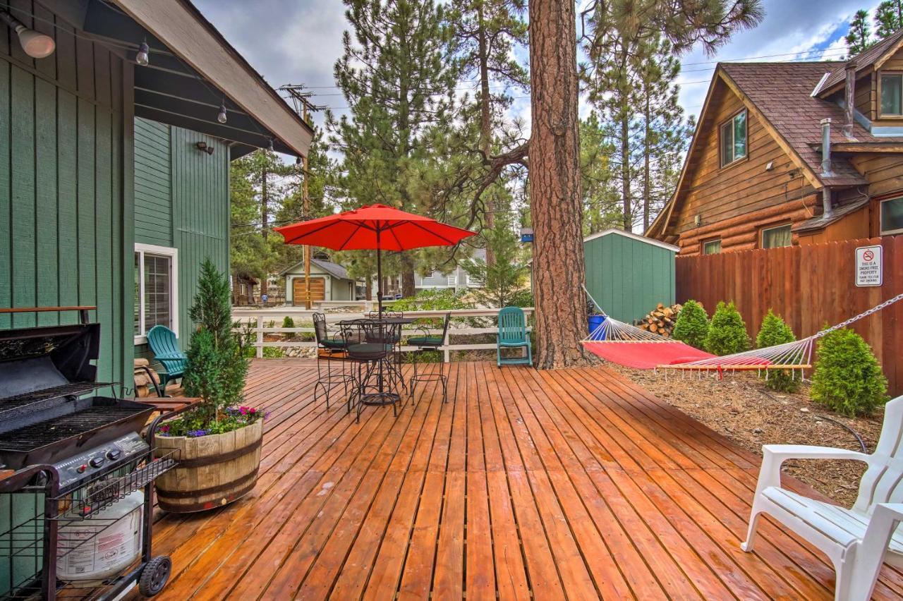 Big Bear Cabin With Spacious Deck And Fireplace! Villa Big Bear City Exterior photo