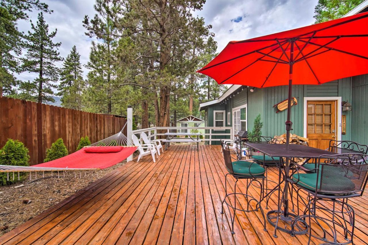 Big Bear Cabin With Spacious Deck And Fireplace! Villa Big Bear City Exterior photo