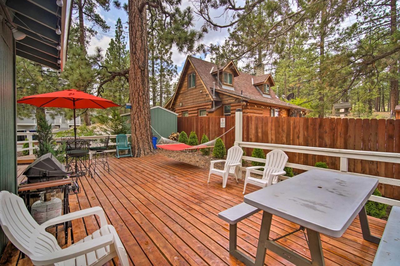 Big Bear Cabin With Spacious Deck And Fireplace! Villa Big Bear City Exterior photo